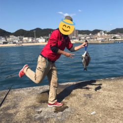 須磨一文字にてチヌフカセ