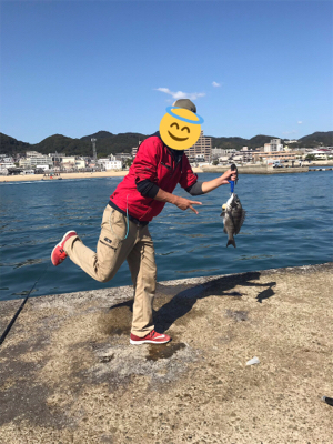 須磨一文字にてチヌフカセ