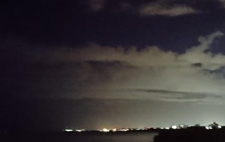 台風明けアオリイカ