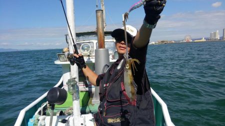 海南発の遊漁船「釣り心」さんでボートエギング