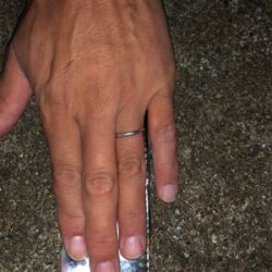 台風後タチウオ調査