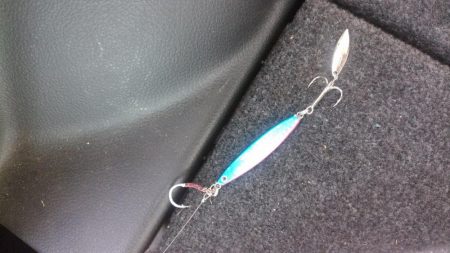 メタルジグでサワラ80cm!