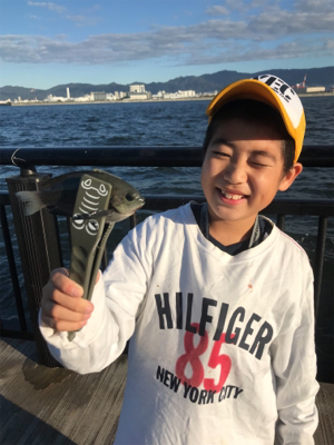 子供釣り