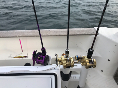 タチウオジギング  鯛ラバ