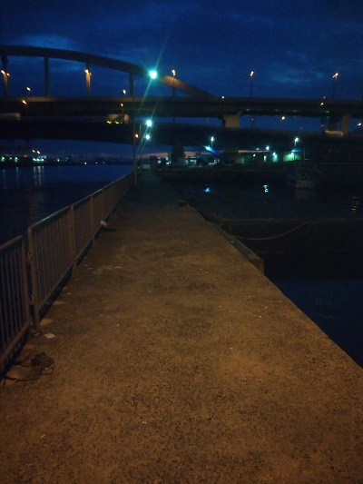 南港フェリー乗り場（本日ダブルヘッダー）