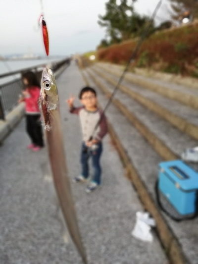 子供と一緒に刀狩り