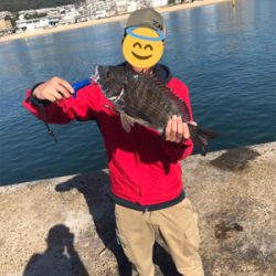 須磨一文字にてチヌフカセ