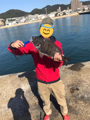 須磨一文字にてチヌフカセ