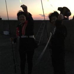 強風でもタチウオ