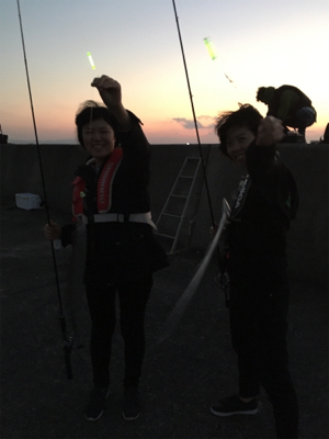 強風でもタチウオ