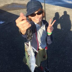 岸和田一文字にて爆釣