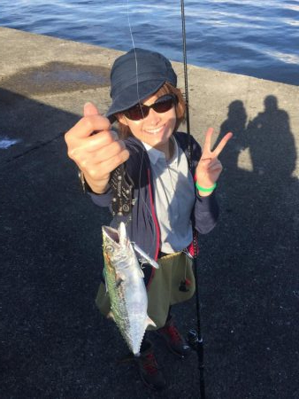 岸和田一文字にて爆釣
