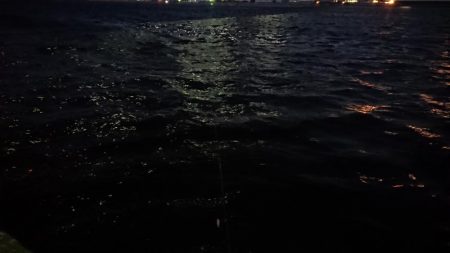 夕練北風強かった~