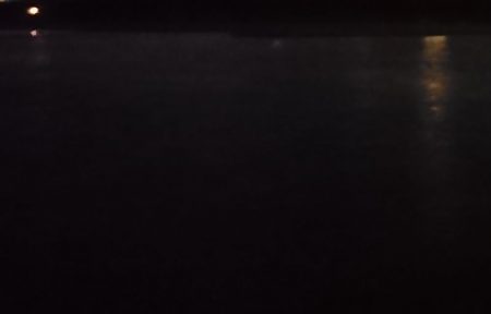 台風明けアオリイカ