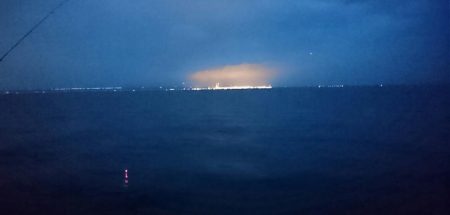 久々に貝塚遠征にてタチウオ釣行