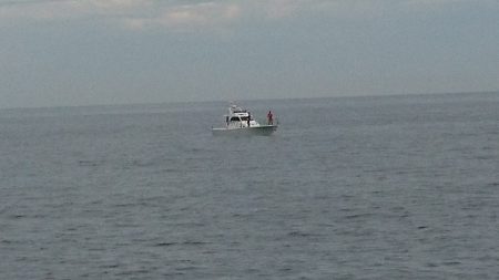 台風前に、なんとかヒラマサゲット