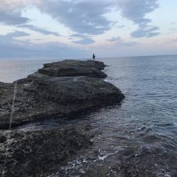 白浜～日置でエギング。まあまあ大型も