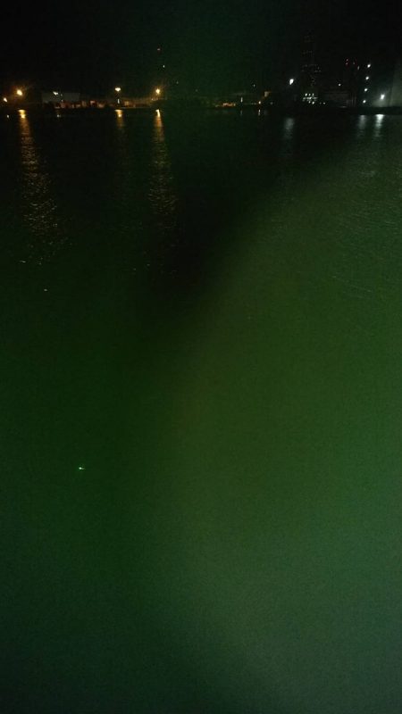 時合い短く渋め