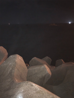 月がとっても丸いから〜