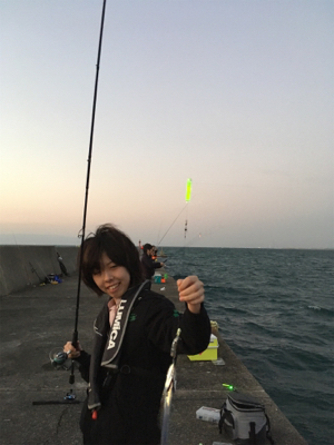 強風でもタチウオ