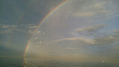 台風前に、、、