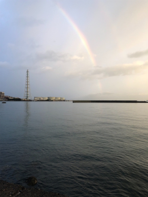 強風・大雨の中のエギング