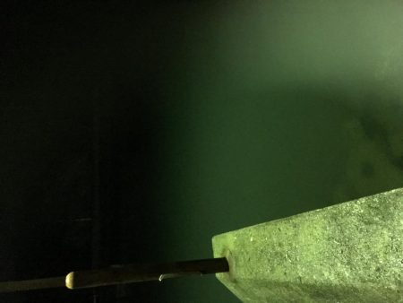 夜釣り、エサ釣り