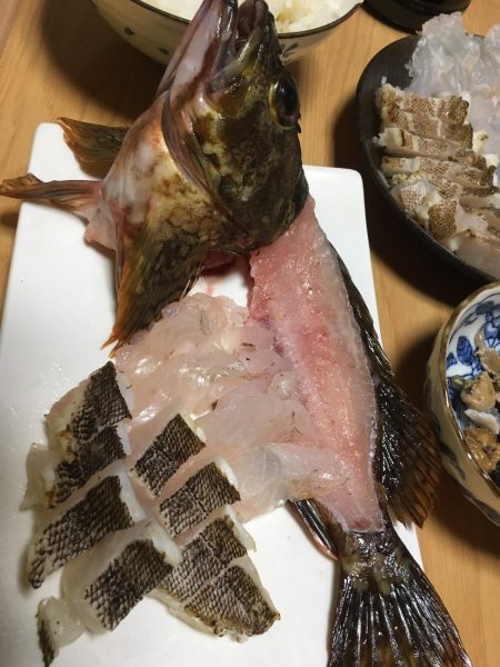 台風後ショアジギング!!