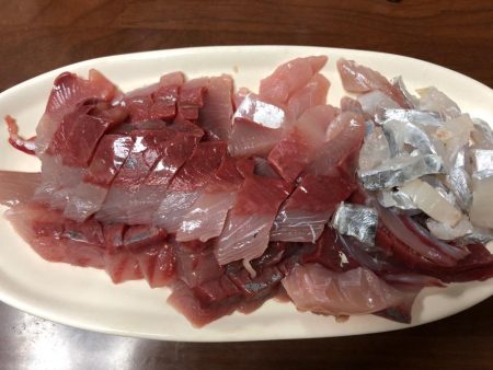 ベイトはイワシ