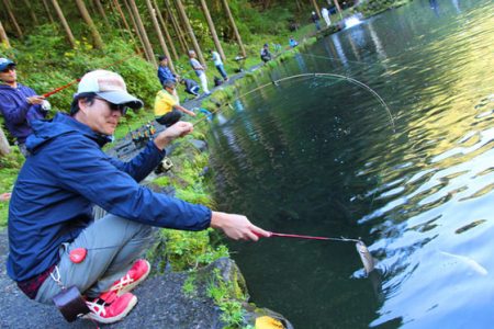 小菅トラウトガーデン 釣果