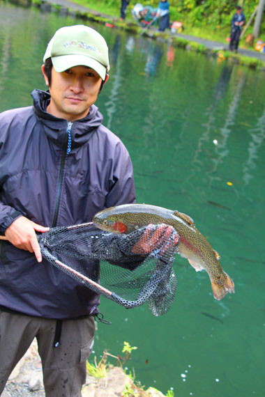 小菅トラウトガーデン 釣果