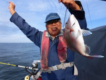 鯛紅丸 釣果
