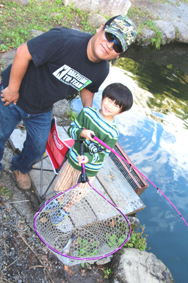 小菅トラウトガーデン 釣果