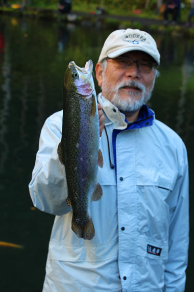 小菅トラウトガーデン 釣果