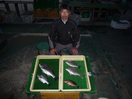 海山フィッシングセンター 釣果