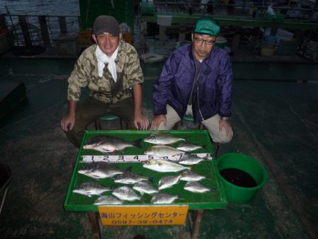 海山フィッシングセンター 釣果