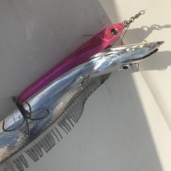 鳴門タチウオジギング109本！ バックスライダーのフォールがメインパターン★メガバススラッシュビートインプレッション