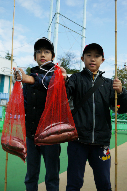としまえんフィッシングエリア 釣果