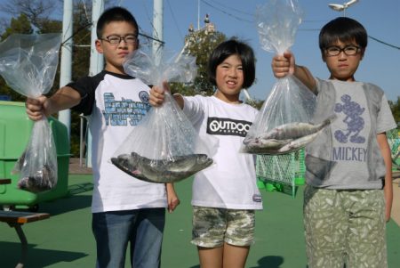 としまえんフィッシングエリア 釣果