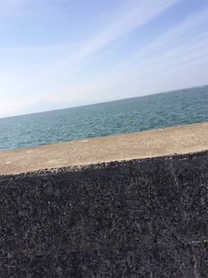 テトラ帯での穴釣り