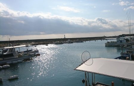 江井ヶ島漁港・穴釣り