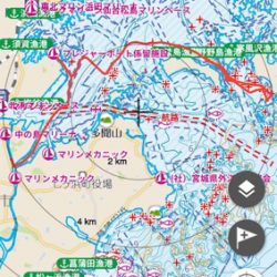 SFC プライベートボート 塩釜湾内