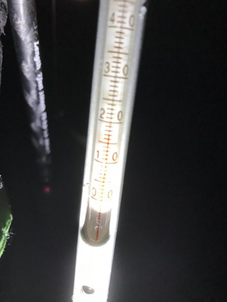 状況激シブの中エギングでアオリイカin北西風の中紀