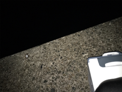 いつもの場所が渋い