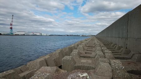 東二見水道へ落ちギス釣査