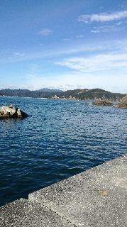 ショアジギングで大物掛かった