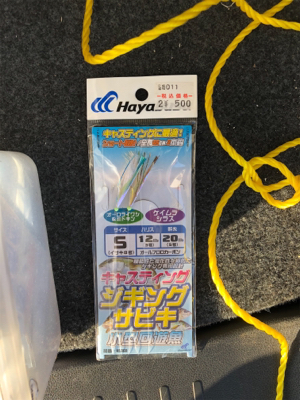 大在公共埠頭 ジグサビキ