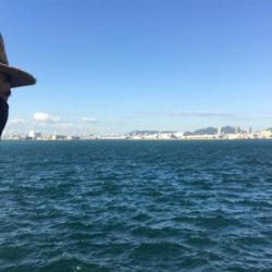 メガロサイズルアーに太刀魚バイト!!