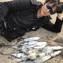 夕方から朝までエギングランガン