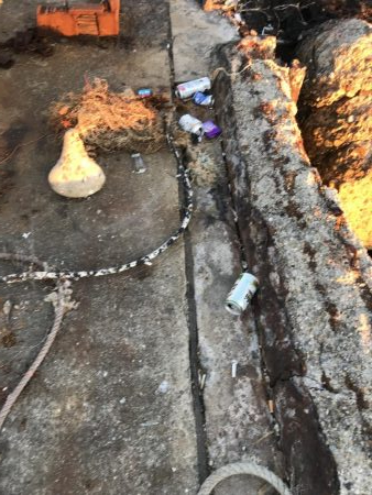 アジング、ゴミ拾い